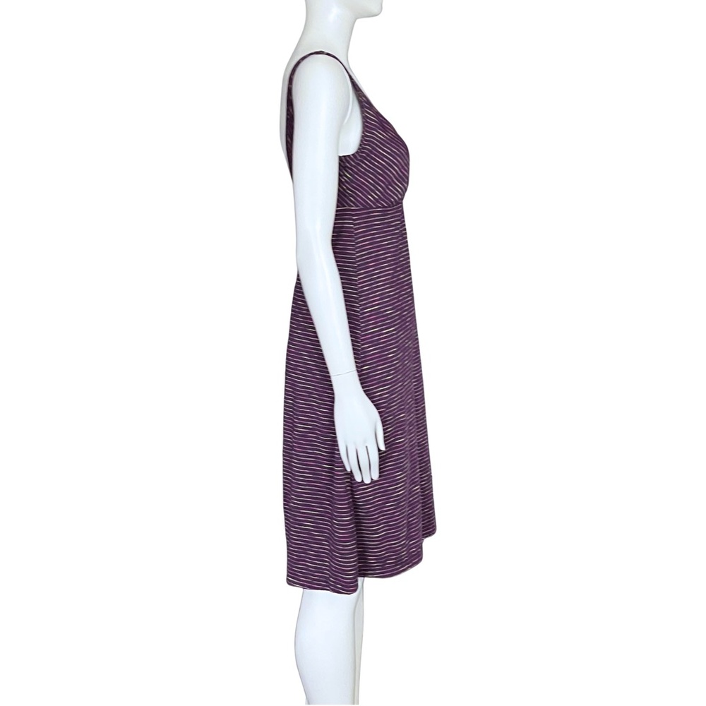 Prana Purple Striped Ivy Tank Athleisure Dress. Small. Gorpcore Gorp Backless - Picture 5 of 13